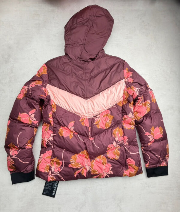 Doudoune à capuche Obermeyer femme bordeaux taille M — vue 7