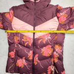 Doudoune à capuche Obermeyer femme bordeaux taille M — vue 9