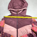 Doudoune à capuche Obermeyer femme bordeaux taille M — vue 11