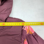 Doudoune à capuche Obermeyer femme bordeaux taille M — vue 12