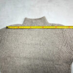 Pull col roulé Wilsin Knit Turtleneck homme beige chiné taille XL — vue 8