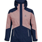 Veste de ski à capuche Halti femme rose/bleu marine taille XL / EU 42 / FR 44 (annonce source) — vue 2
