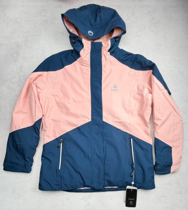 Veste de ski à capuche Halti femme rose/bleu marine taille XL / EU 42 / FR 44 (annonce source) — vue 3