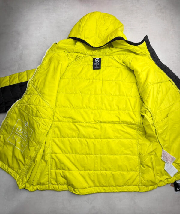 Veste matelassée à capuche Dare2B femme jaune citron taille FR 44 / EU 42 / UK 16 / USA 12-XL — vue 9