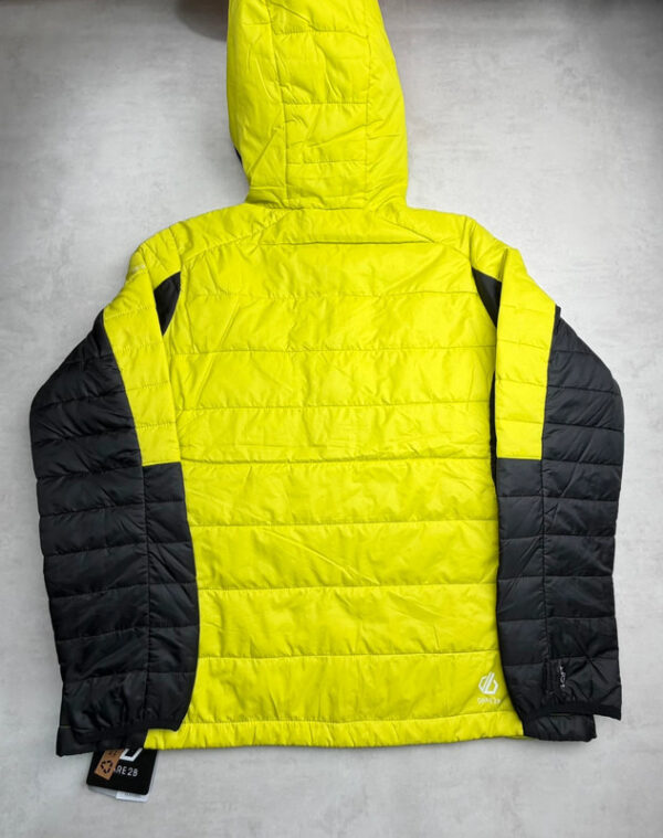 Veste matelassée à capuche Dare2B femme jaune citron taille FR 44 / EU 42 / UK 16 / USA 12-XL — vue 13
