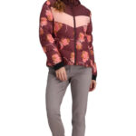 Doudoune à capuche Obermeyer Peyton Down Jacket femme bordeaux taille XS — vue 5