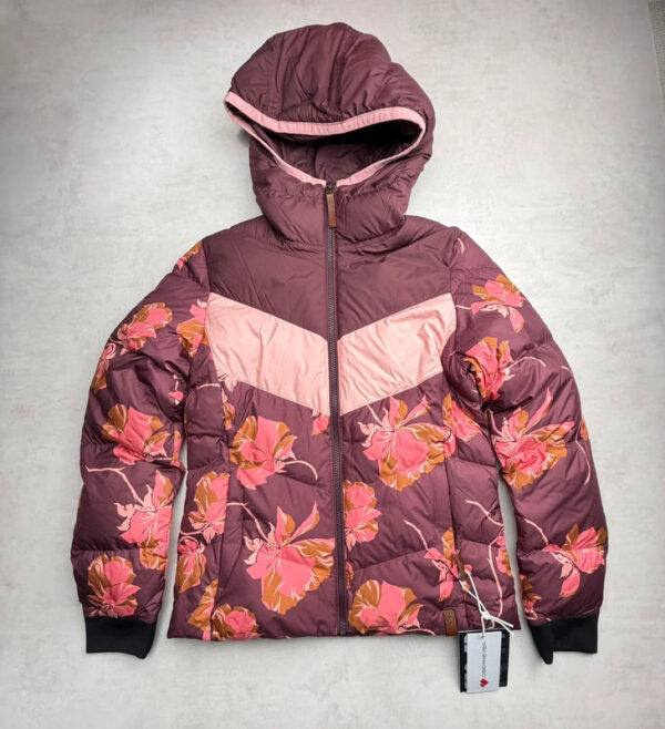 Doudoune à capuche Obermeyer Peyton Down Jacket femme bordeaux taille XS — vue 6