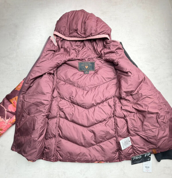 Doudoune à capuche Obermeyer Peyton Down Jacket femme bordeaux taille XS — vue 8