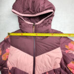 Doudoune à capuche Obermeyer Peyton Down Jacket femme bordeaux taille XS — vue 15