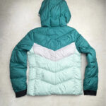 Doudoune à capuche Obermeyer femme vert canard taille S / 36 / 8 — vue 6