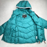 Doudoune à capuche Obermeyer femme vert canard taille S / 36 / 8 — vue 7