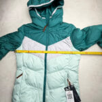Doudoune à capuche Obermeyer femme vert canard taille S / 36 / 8 — vue 14