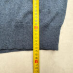 Pull à col rond homme bleu marine chiné taille S — vue 9