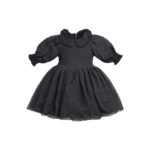 Robe bébé fille gris anthracite taille 18-24 mois / 86 cm