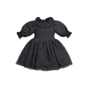 Robe bébé fille gris anthracite taille 18-24 mois / 86 cm