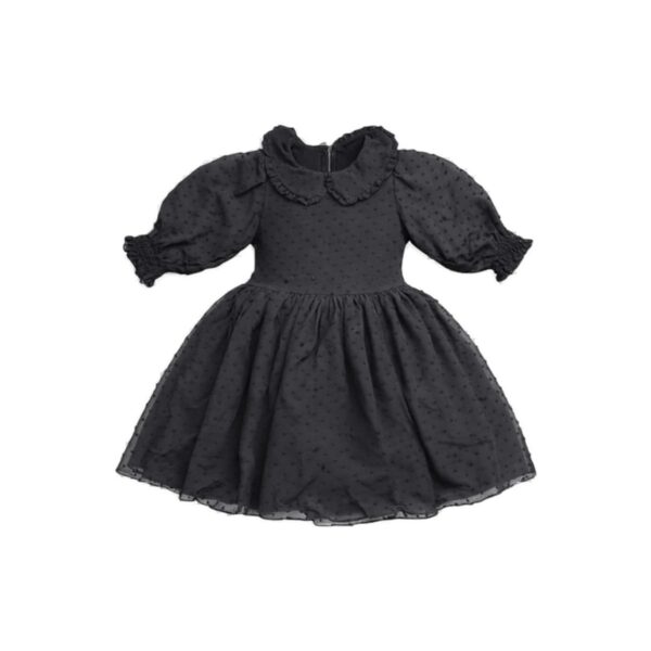 Robe bébé fille gris anthracite taille 18-24 mois / 86 cm