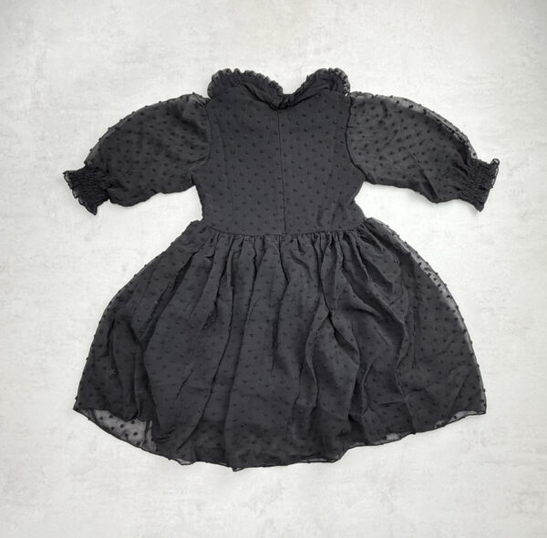 Robe bébé fille gris anthracite taille 18-24 mois / 86 cm — vue 4