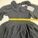 Robe bébé fille gris anthracite taille 18-24 mois / 86 cm — vue 8