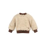 Veste teddy enfant unisexe écru taille 3 ans