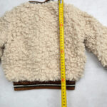 Veste teddy enfant unisexe écru taille 3 ans — vue 10