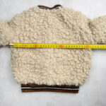 Veste teddy enfant unisexe écru taille 3 ans — vue 11