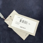 Blouson en cuir Olly Gan Albin homme bleu marine taille XL — vue 4