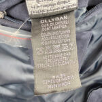 Blouson en cuir Olly Gan Albin homme bleu marine taille XL — vue 7