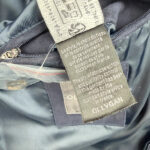 Blouson en cuir Olly Gan Albin homme bleu marine taille XL — vue 8