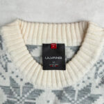Pull col rond Ulvang Rav Kiby Roundneck Ws femme écru/gris mélangé taille M — vue 4