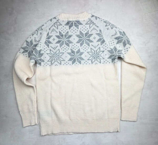 Pull col rond Ulvang Rav Kiby Roundneck Ws femme écru/gris mélangé taille M — vue 8