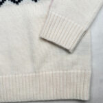 Pull en laine à motif norvégien Ulvang Marius Roundneck WS femme écru taille S — vue 4