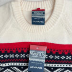 Pull en laine à motif norvégien Ulvang Marius Roundneck WS femme écru taille S — vue 6
