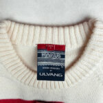Pull en laine à motif norvégien Ulvang Marius Roundneck WS femme écru taille S — vue 7