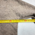 Pull à col V Ulvang Skifer V-neck w/ patches Ws femme beige chiné taille S — vue 10