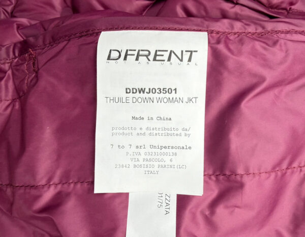 Doudoune légère femme Thule Down Woman JKT violet prune taille S — vue 18