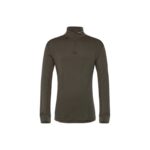 Sous-pull thermique à col zippé Ulvang Thermo Turtle Neck w/Zip Ms homme vert thé taille XXL