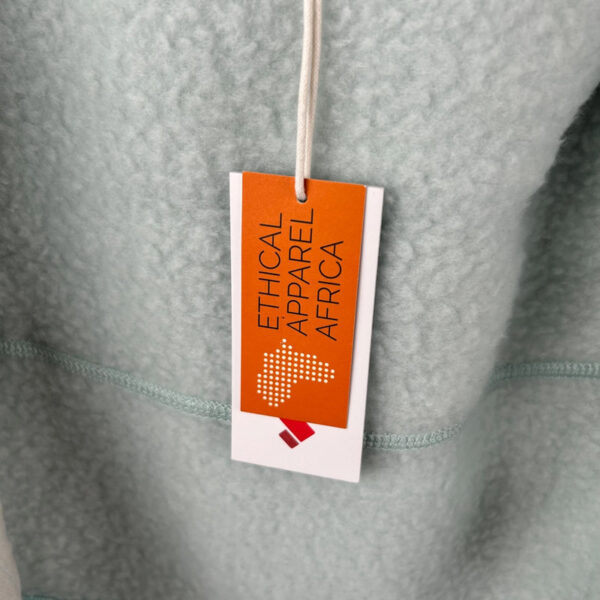 Veste polaire à capuche enfant Obermeyer vert d'eau taille M — vue 7