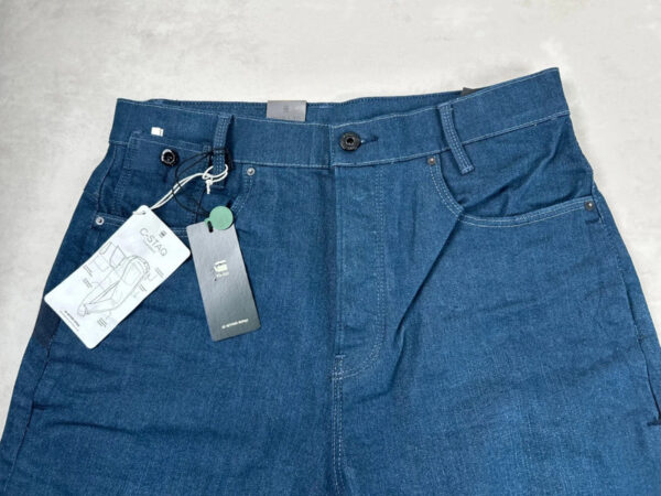Jean G-Star RAW C-Staq 3D Boyfriend Crop femme bleu denim taille 28/30 — vue 4