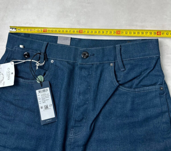Jean G-Star RAW C-Staq 3D Boyfriend Crop femme bleu denim taille 28/30 — vue 12