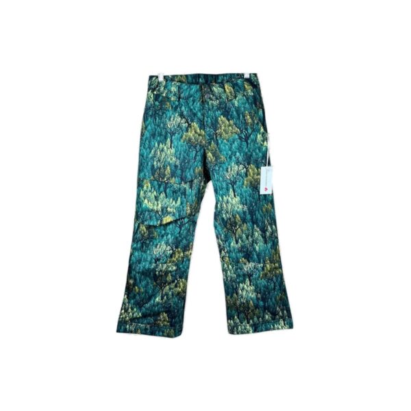 Pantalon de ski softshell Obermeyer Brisk Print Pant vert forêt taille Teen L (14-16)
