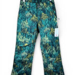 Pantalon de ski softshell Obermeyer Brisk Print Pant vert forêt taille Teen L (14-16) — vue 2