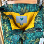 Pantalon de ski softshell Obermeyer Brisk Print Pant vert forêt taille Teen L (14-16) — vue 16