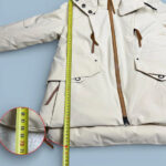 Veste de ski isolante à capuche Obermeyer femme blanc cassé taille S / 36 / 8 — vue 9
