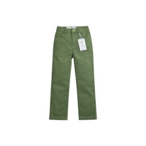 Pantalon enfant Ryan Straight vert kaki taille 128 cm / 8 ans