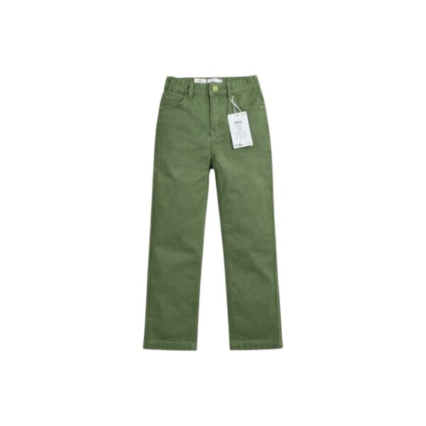 Pantalon enfant Ryan Straight vert kaki taille 128 cm / 8 ans