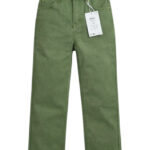 Pantalon enfant Ryan Straight vert kaki taille 128 cm / 8 ans — vue 2
