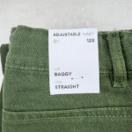 Pantalon enfant Ryan Straight vert kaki taille 128 cm / 8 ans — vue 4