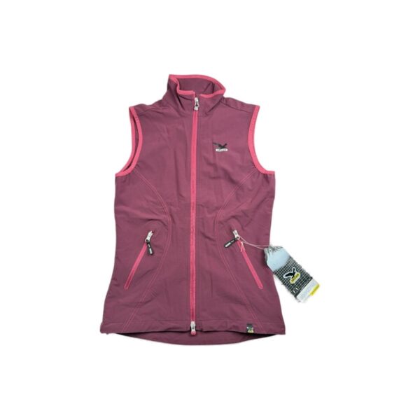 Veste sans manches softshell Salewa Windpro ST WNS femme bordeaux taille FR 38 / US S