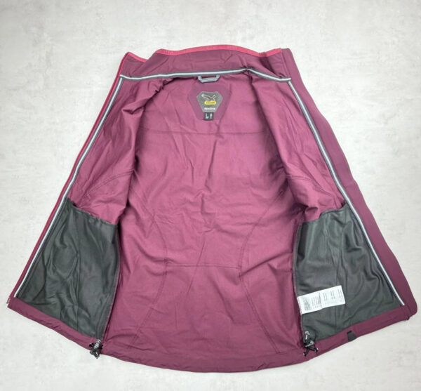 Veste sans manches softshell Salewa Windpro ST WNS femme bordeaux taille FR 38 / US S — vue 15