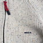 Gilet zippé en maille homme écru chiné taille XXL — vue 5